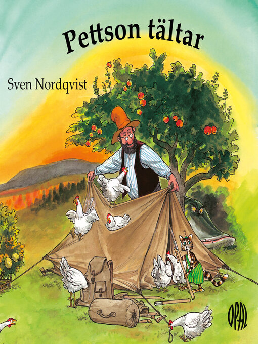 Titeldetaljer för Pettson tältar av Sven Nordqvist - Tillgänglig